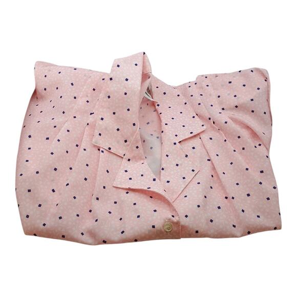 Executive Dressing Smith & Jones Petite Vintage Pink Skirt Set Union Made Size 8 - Picture 12 of 12